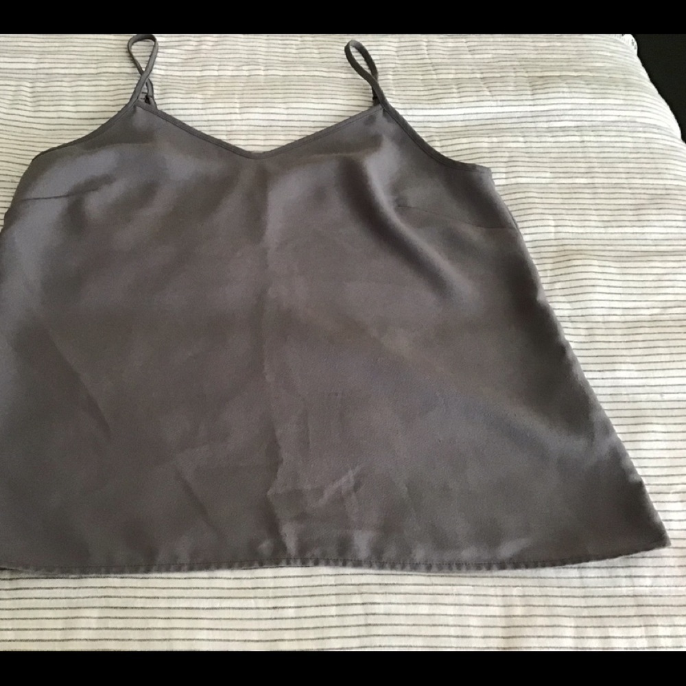 Banana Republic Solid Strappy Camisole SMALL PETITE - USED CONDITION - Picture 3 of 9